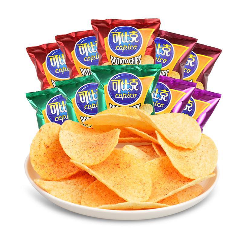 - Basketball chips 60 gram *12 Daly food Expansion leisure time snacks supermarket School wholesale Best Sellers