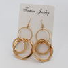 Fashionable accessory, trend earrings, European style, wholesale