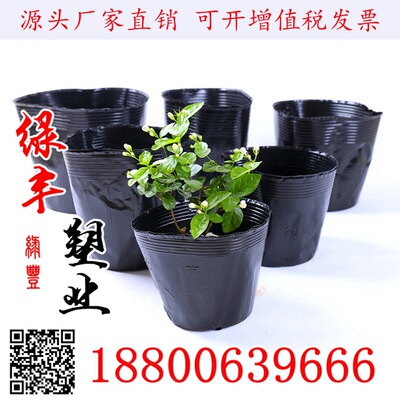 Nutritional bowl wholesale high quality Nutrition Cup thickening black Plastic Seedling Basin Raise rice seedlings Nursery bags Manufactor Direct selling