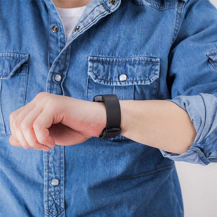 fitbit charge 2 smart bracelet wristband official same style checkered silicone replacement strap accessory undefined