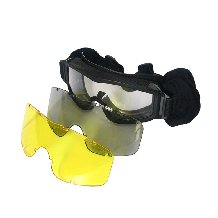 Lunettes de protection en PC - Anti-éclaboussures anti-choc anti-buée anti-poussière - Ref 3405368 Image 1