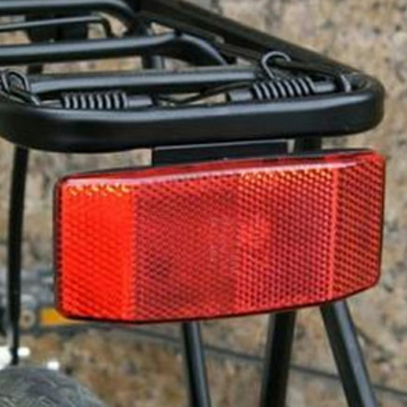 Mountain bike rear shelf lamp holder hanger reflector two holes warning rear taillight riding supplies accessories Mountain bike rear shelf lamp holder hanger reflector two holes warning rear taillight riding supplies accessories