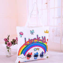 厂家帆布袋定做logo帆布包订制手提袋印花纯棉布袋简约购物袋定制