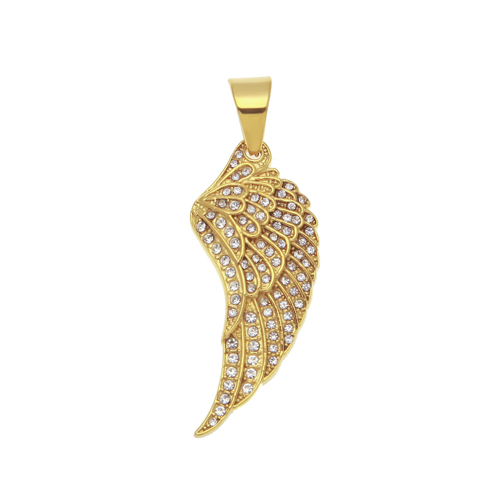 Collier Aile d'Ange Dorée