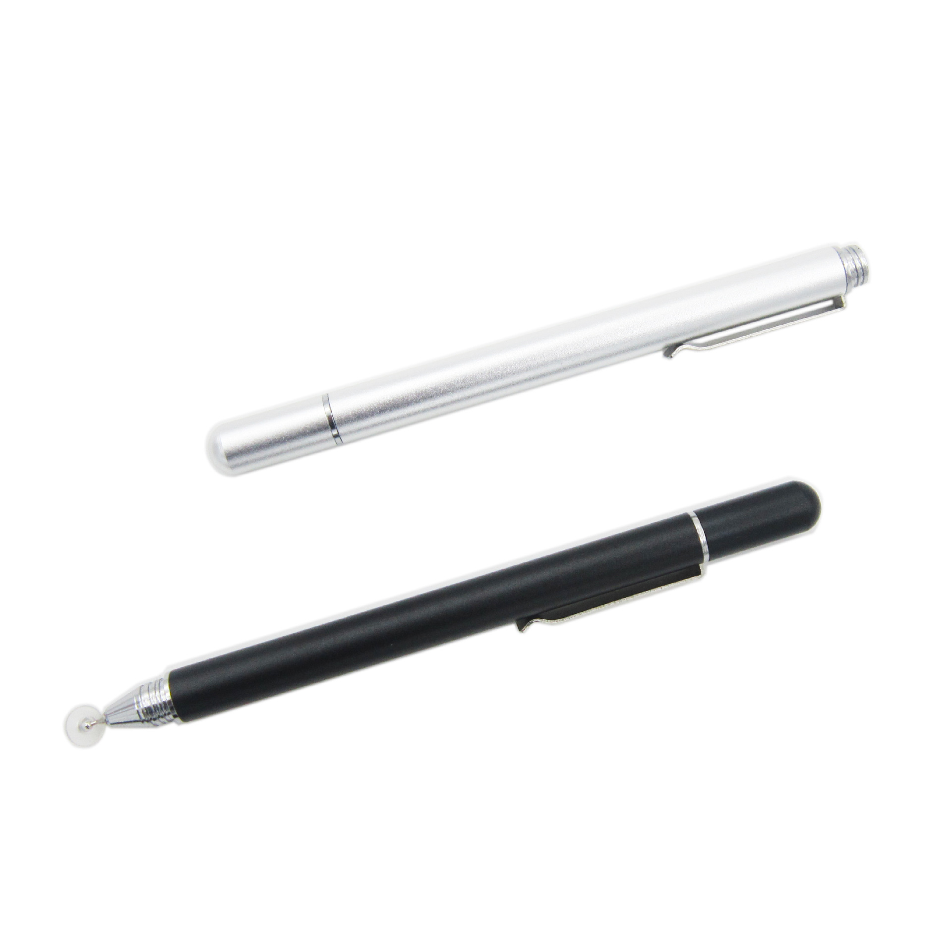 电容笔 touch pen 圆盘手写笔 手机触摸笔平板电脑 触控笔夹款