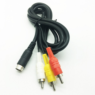 �S��ֱ�N1.8��SEGA Genesis MD AV Cable ���ζ�������ҕ�lAV��