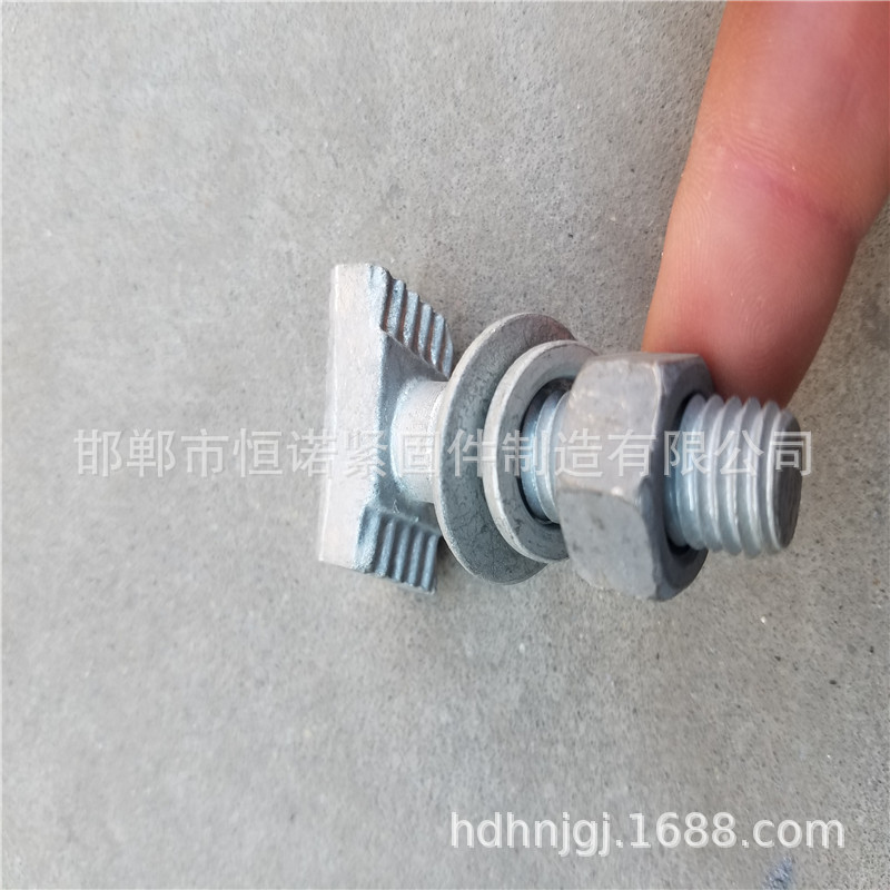恒诺T型螺栓 哈芬槽螺栓 12*45T型螺栓厂家现货供应