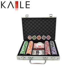 专业供应规格齐全款式多样 200片 筹码铝箱 小开各式印刷筹码可印