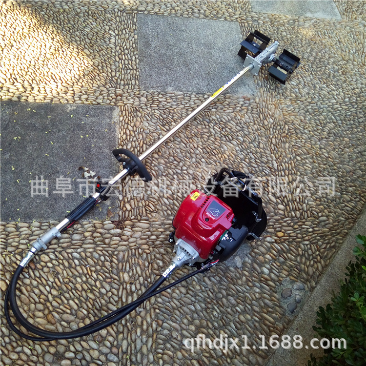 背负式果园除草松土机 侧挂式汽油绿化打草机 苗圃茶园割灌机