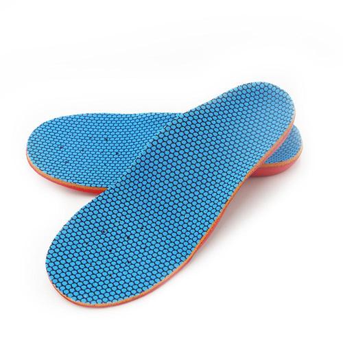 Red children's arch corrective insoles for flat feet to correct internal and external valgus manufacturers wholesale