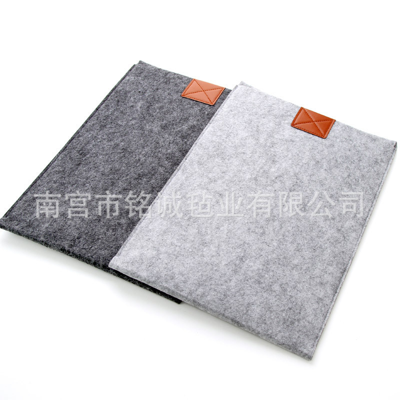 供应销售化纤毛毡包韩版平板电脑毛毡包 电脑保护套 可按需求供货