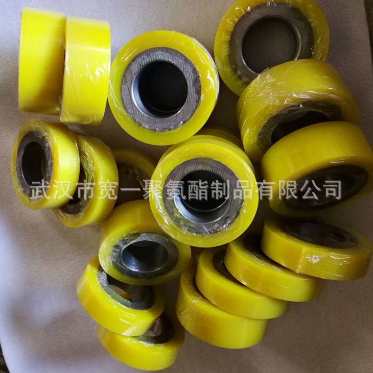 供应湖北仙桃、天门聚氨酯滚轮，橡胶滚轮包胶