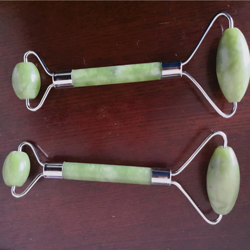natural Xiuyan stone Beauty instrument Massage stick Roller jade Roller Massager face massage