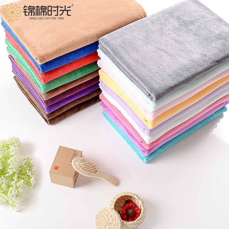 Brocade cotton time 70 * 140cm adult microfiber bath towel Custom Hotel absorbent quick-drying microfiber bath towel Brocade cotton time 70 * 140cm adult microfiber bath towel Custom Hotel absorbent quick-drying microfiber bath towel