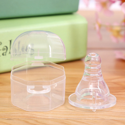 brand Liquid state silica gel baby Breast milk Real sense Cross-hole nipple Infants Wide mouth caliber nipple