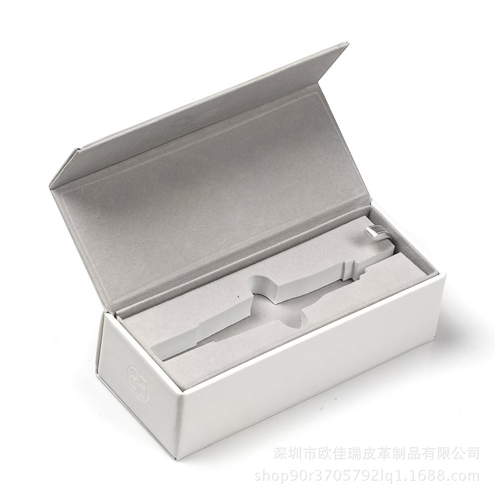 2018款包装pu皮精致手表盒  高档单只装手表包装盒