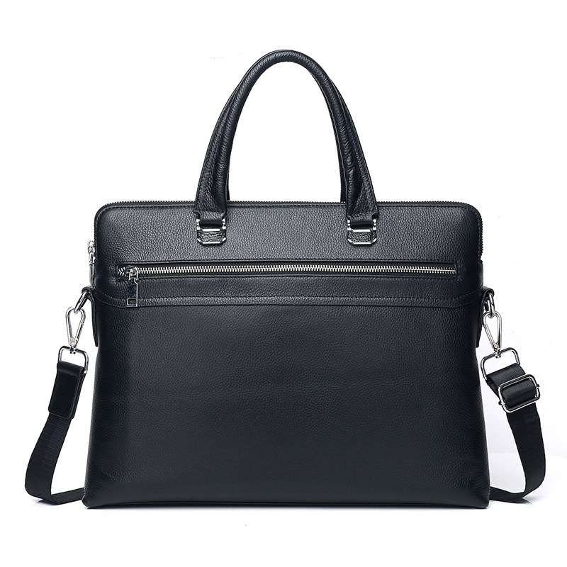 2020新款真皮商务公文包 户外旅行电脑包牛皮男士手提包一件代发|ru