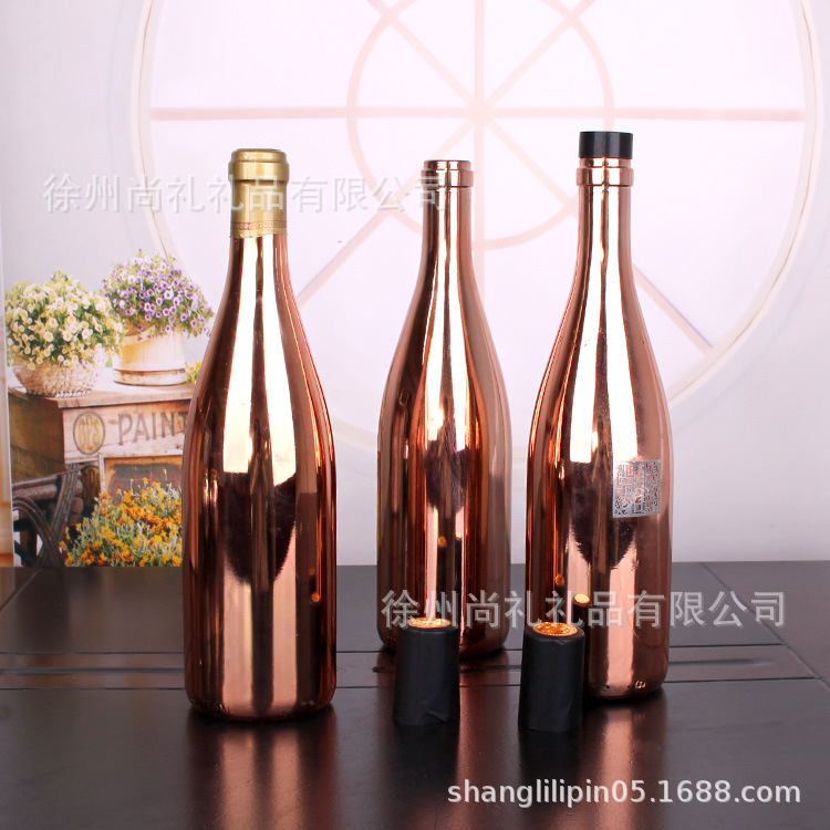 工厂批发香薰酒瓶洋酒瓶切割酒瓶式样花瓶 礼盒酒瓶 支持做定