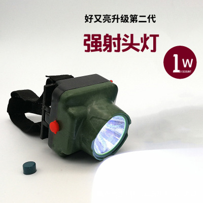 Headlight LED Head-mounted flashlight Night light wholesale