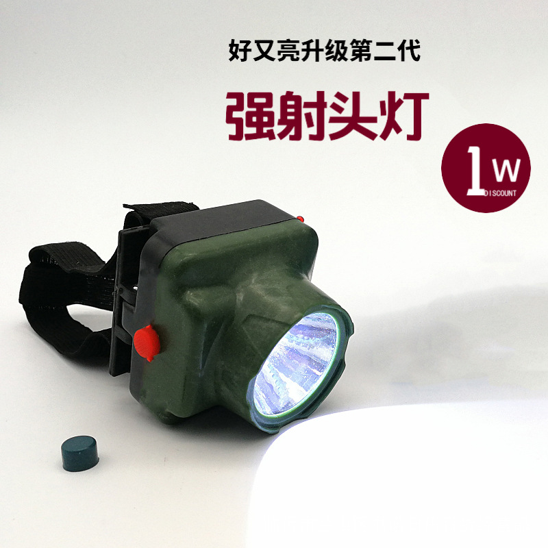 Headlight LED Head-mounted flashlight Night light wholesale