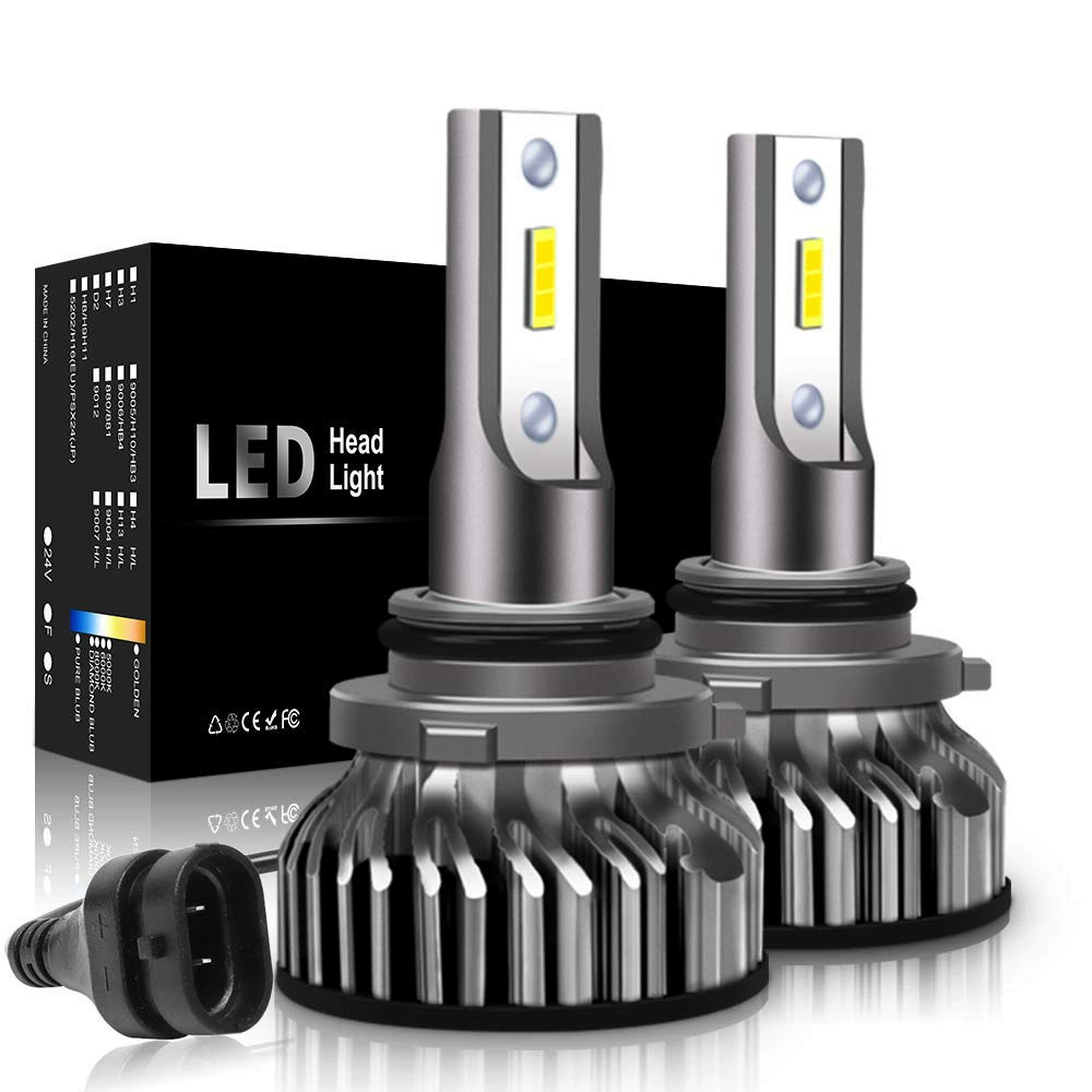 Взрывная автомобильная LED-фара H7 H4 H11 9005 9006 H13 9007, дальний и ближний свет