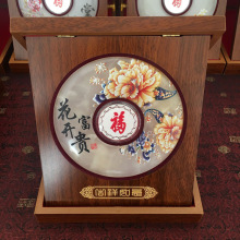 金镶玉平安扣摆件供应 天然阿富汗玉石 家居酒柜装饰乔迁送礼