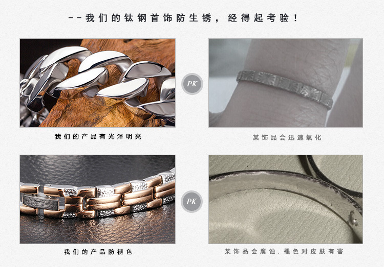 Fashion Geometric Titanium Steel Bangle Inlay Rhinestones Stainless Steel Bracelets display picture 17