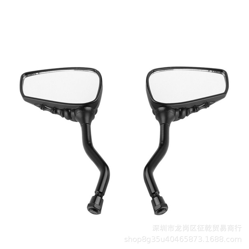 摩托车越野车改装后视镜 鬼爪后视镜 反光镜 小龟王鬼手改装镜|ru