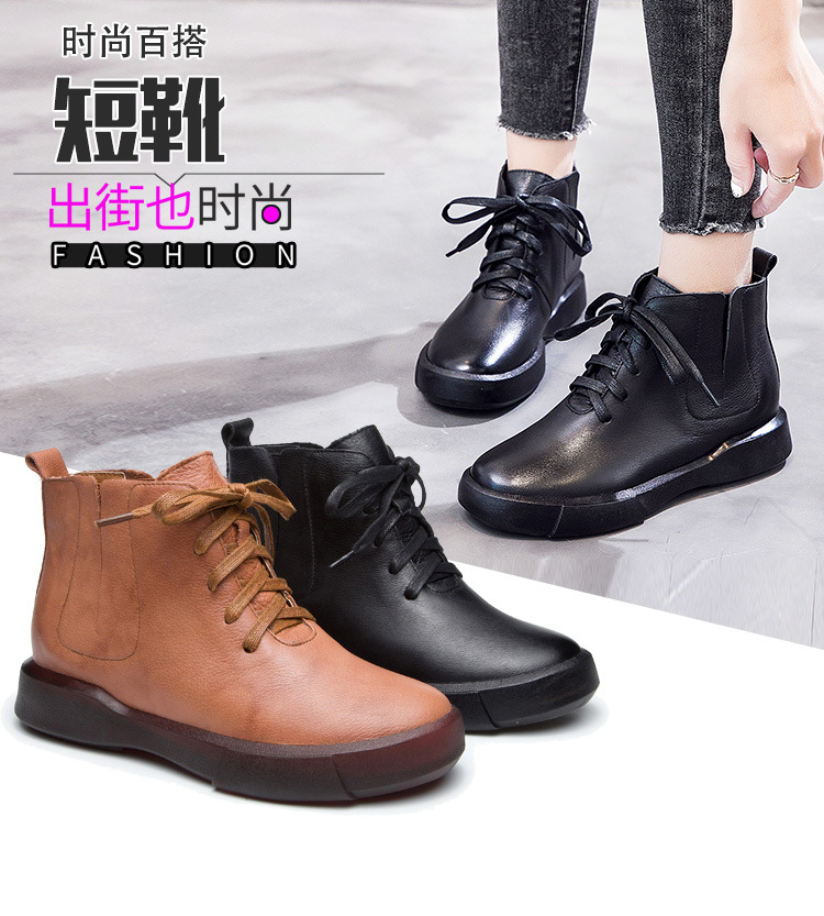 Bottes femme en En cuir - Ref 3355440 Image 13