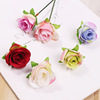 New Little Rose DIY Flower Silk Flower Simulation Flower Rose Bud Flower Wedding Flower