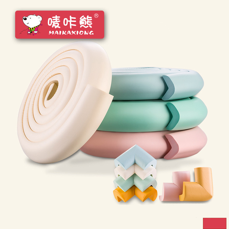 children Anti collision strip 2 m tea table Tables and chairs Collision angle baby security Protection of kindergarten dormitory Mats