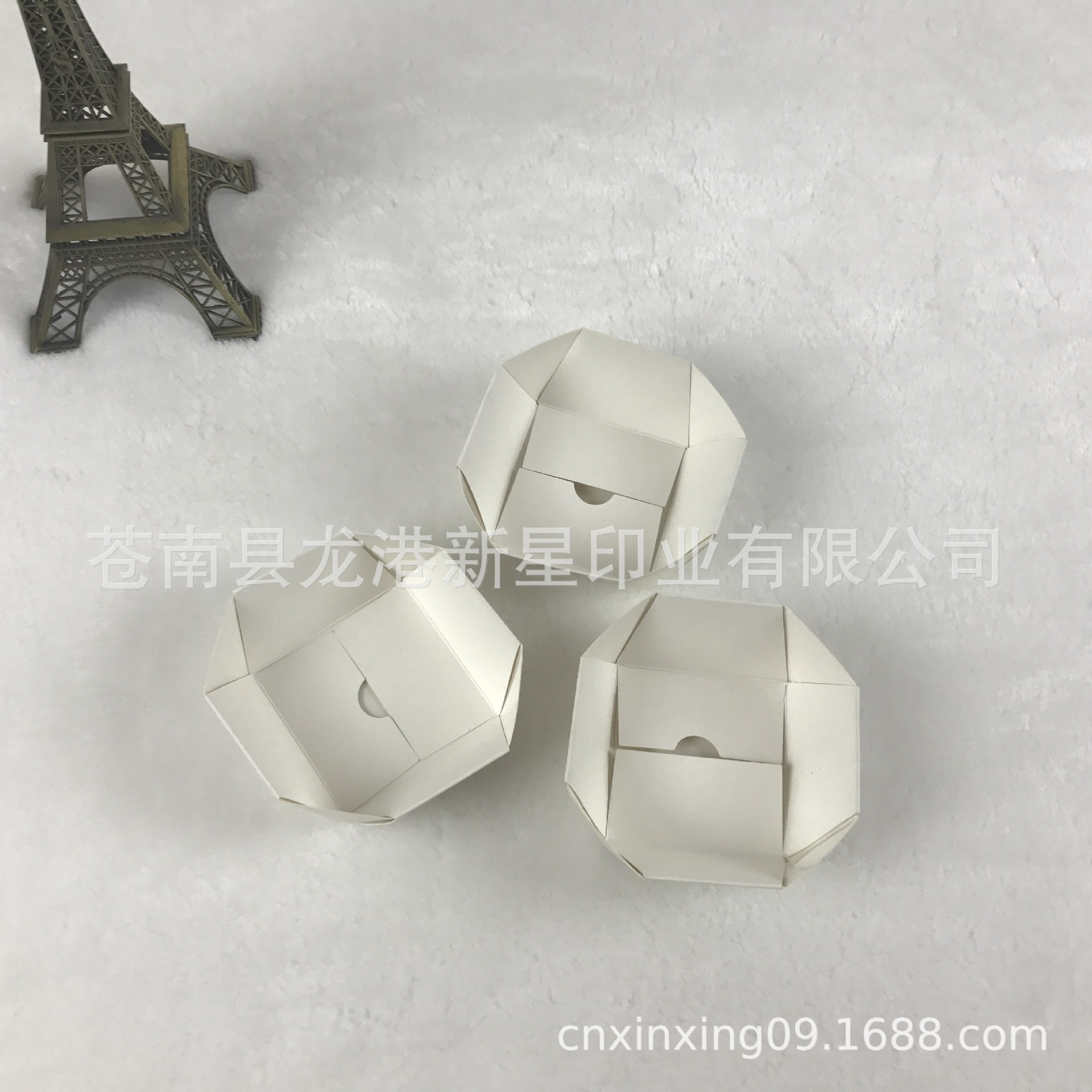 八角盒食品纸盒定做 防油纸盒淋膜盒 炸鸡块打包盒印刷定制