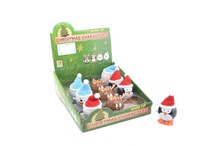 外贸发条上链圣诞老人 上链雪人 发条麋鹿  上链跳跳球圣诞节礼物