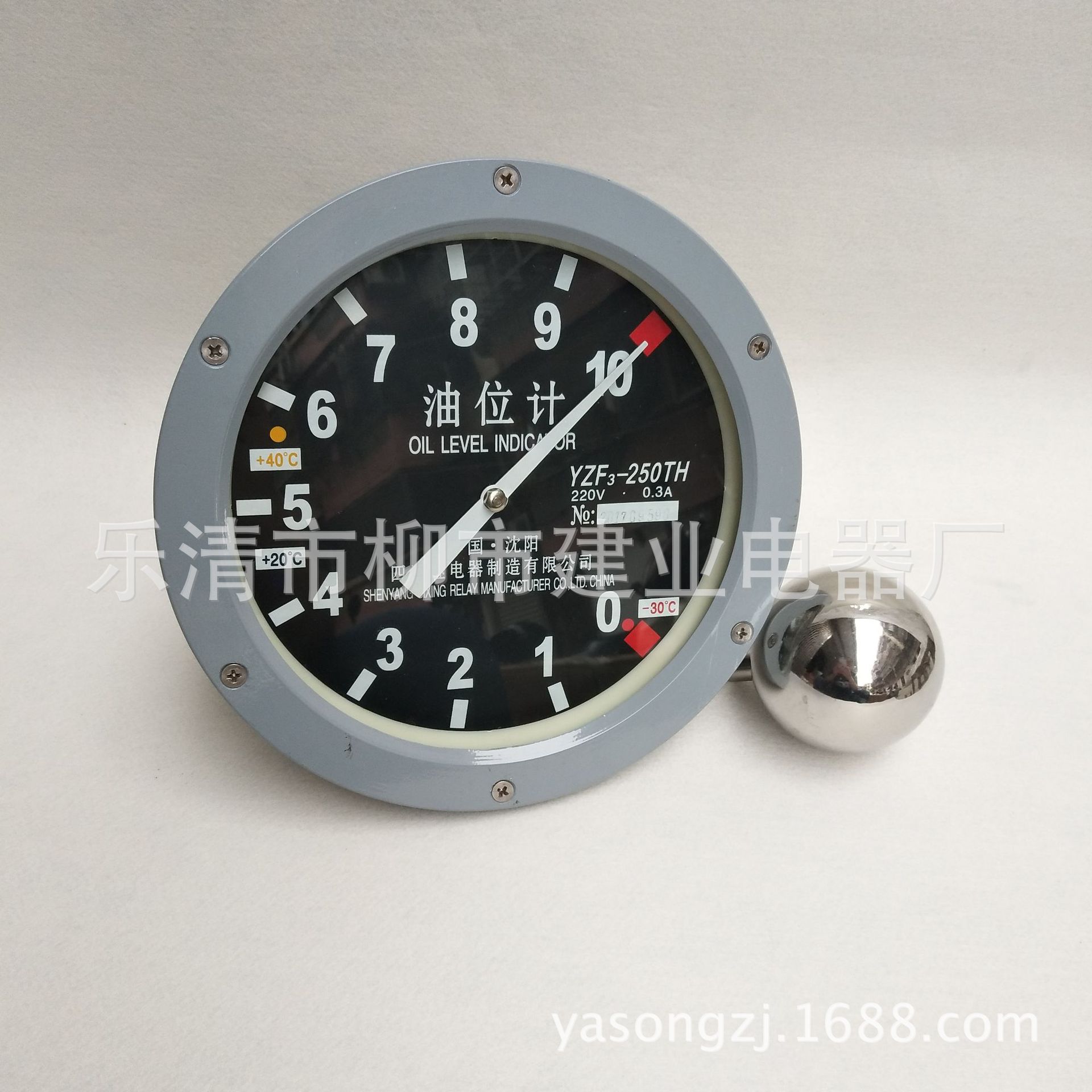 沈阳四兴 YZF3-140TH YZF3-175TH 储油柜指针油位仪 变压器油位计