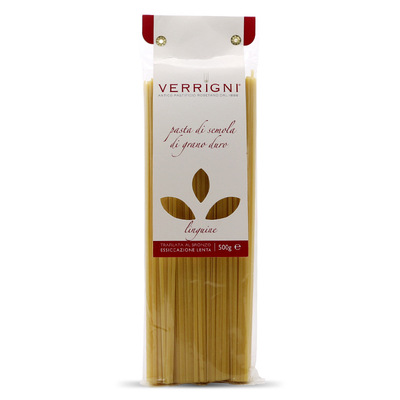 手工意大利进口扁身意粉 意大利扁面条 意大利扁直面500g批发|ms