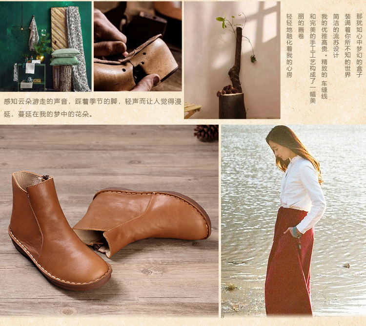 Bottes femme WHENSINGER      en En cuir - Ref 3355331 Image 13