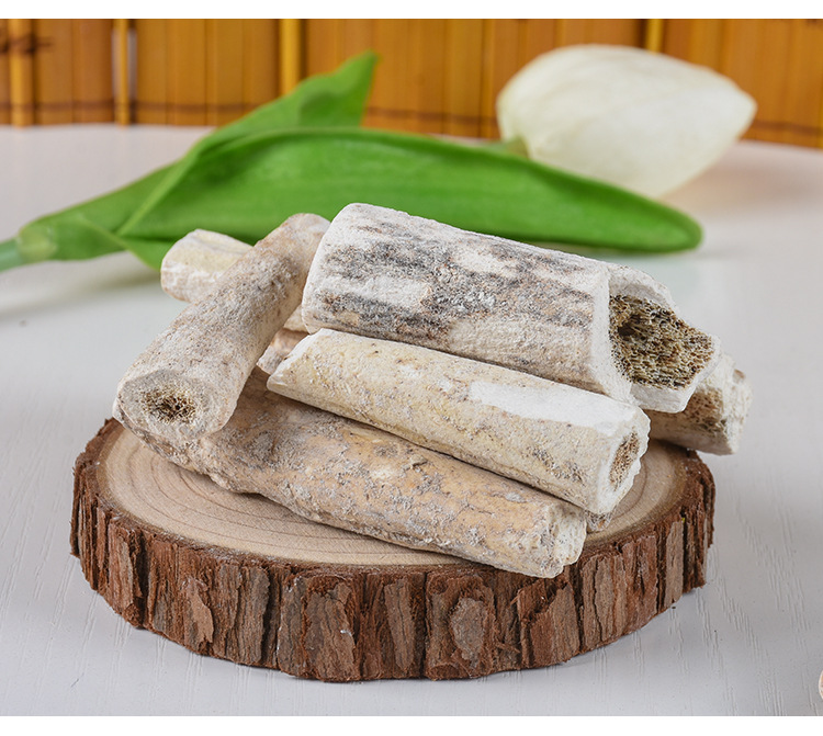 Lu Jiao Shuang (Cornu Cervi Degelatinatum) — Deer Antler Frost, Food-Herb Decoction Pieces, 500g key features