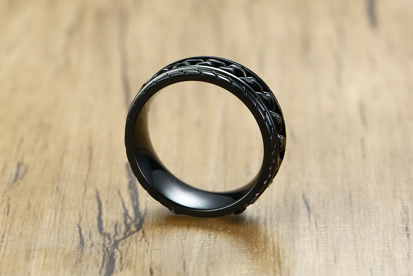 Fashion Geometric Stainless Steel Rings Plating Stainless Steel Rings