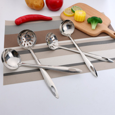 stainless steel Pot spoon 67 a centimeter stainless steel Soup Ladle Tom leak Kitchen utensils