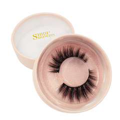 詩迪尚品3D水貂毛假睫毛1對裝自然纖長款眼睫毛 廠家直銷