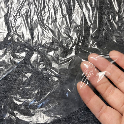 Disposable plastic neck mask with transparent water-locking film, neck mask, cling film, eye mask, nose mask, foot mask, facial mask