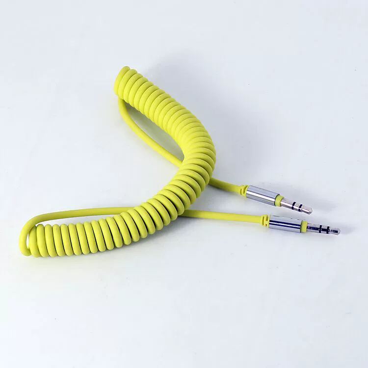 Supply PU car spring line large -function spiral line spring shape can stretch the spiral wire plug spring