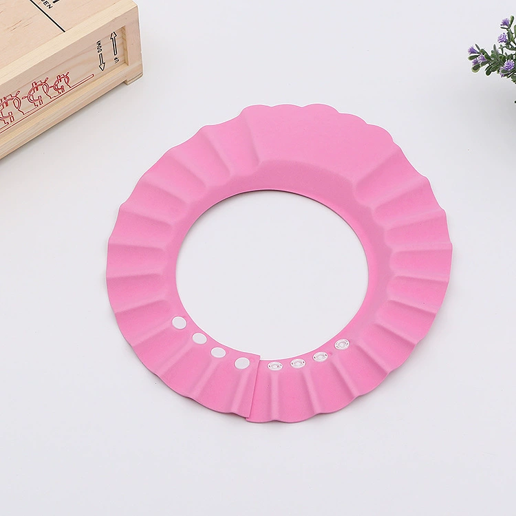 Children's shower cap for baby, shampoo, adjustable ecological hair cap