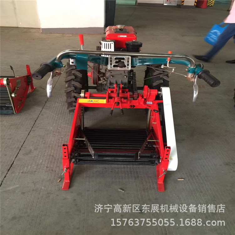 小型手扶式红薯收获机 多功能薯类收获机械 跨境供应