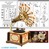 Реалистичная деревянная трехмерная головоломка, игрушка, DIY, креативный подарок