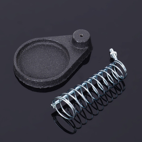 Metal soldering iron stand rectangular round electric soldering iron stand soldering iron accessories cast iron soldering iron base full