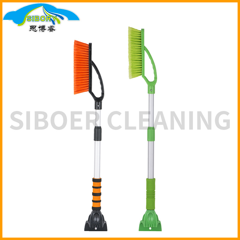 厂家定制支持logo 伸缩两用雪刷雪刮 汽车除雪刷颜色包装指定