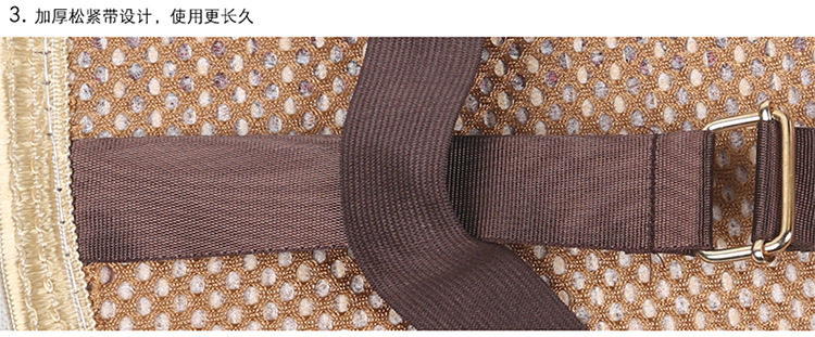 Four Seasons Car Waist Pad Machine Wided Ice Silk Waist Pad Breathable and Cool Driver Waist Pad Mesh Office Chair Waist Pad