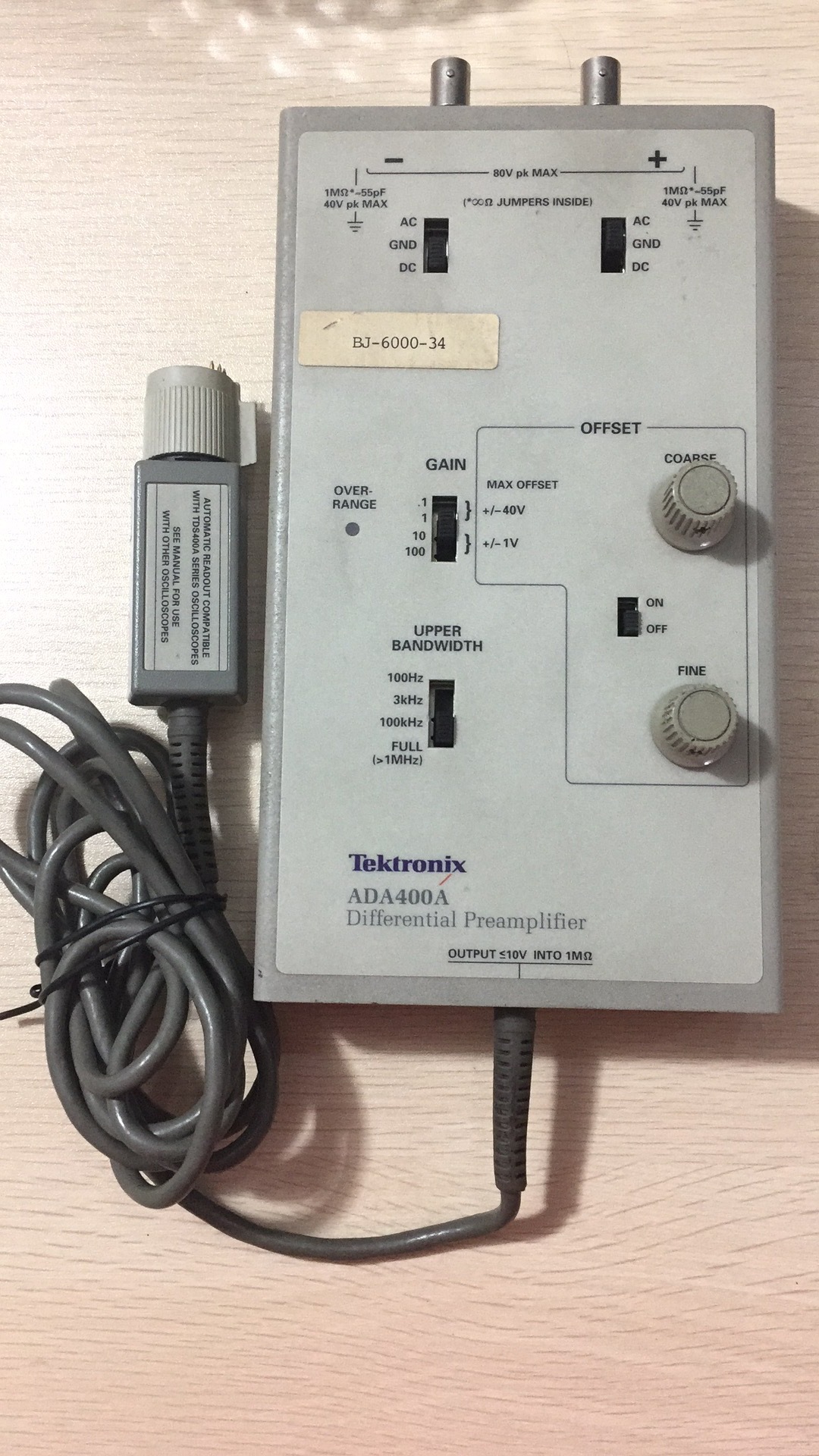 现货出售ADA400A 美国泰克ADA400A 差分放大器
