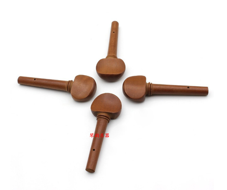 Violin jujube wood accessories violin tuners pegs handles piano shafts